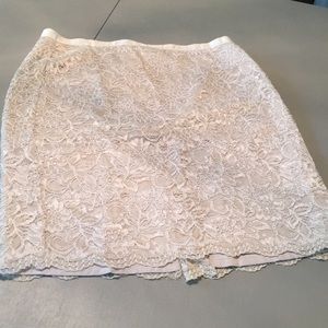 NY & Co Collection lace skirt  size 12